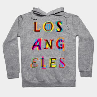 Los Angeles text Hoodie